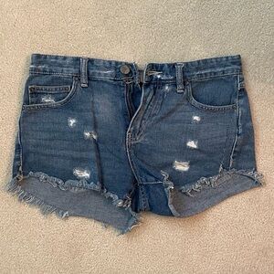 Free people denim shorts